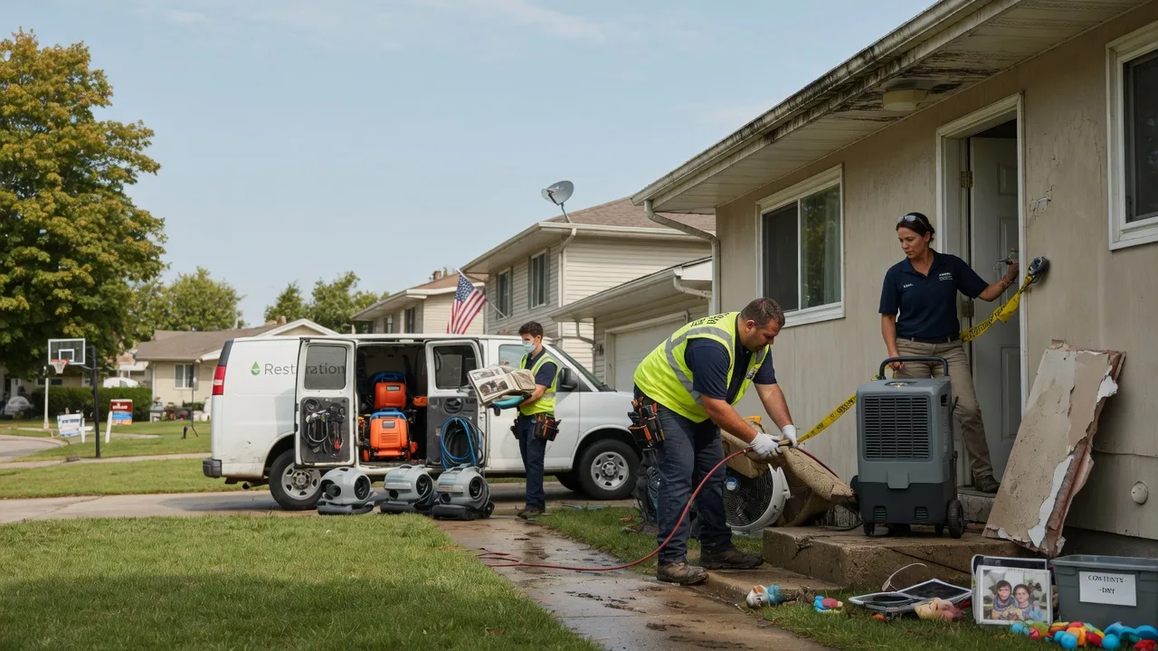 Water Damage Restoration in Mercer, PA near me